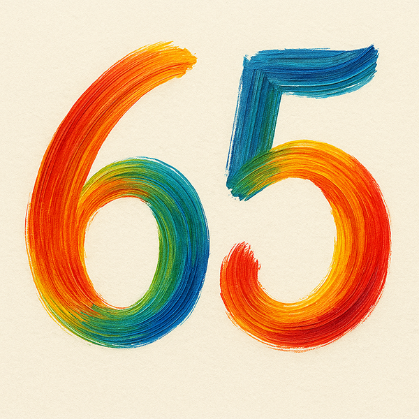 Sesenta y cinco años en la piel, treinta y cinco en el espíritu… y aún aprendiendo a vivir